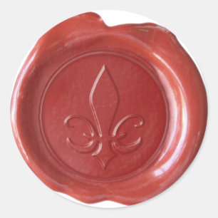 Adesivo Faux Cera Sal - Vermelho - SPADE