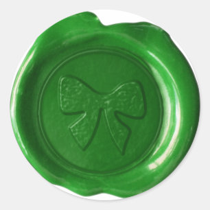 Adesivo Faux Cera Selo - Verde - ARCO de Fritão