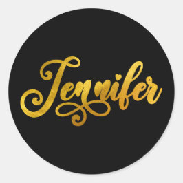 Adesivo Faux Dourado Ombre Foil Decorativo Jennifer