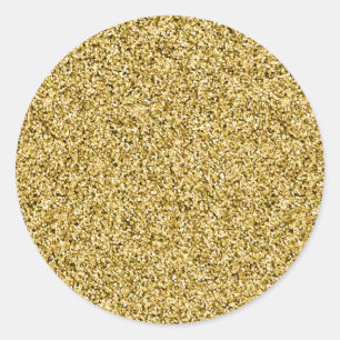 Adesivo Faux Glitter Envelope Seals Dourados