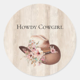 Adesivo Faux Rustic Cream Wood Rosa Rosa Rosa Cowgirl