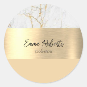 Adesivo Faux Rustic Rustic de Folha de Ouro bege