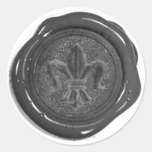 Adesivo Faux Wax Seal