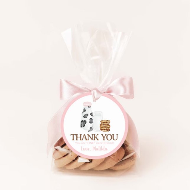 Adesivo Favor da Festa de aniversário de impressão do Leit (Criador carregado)