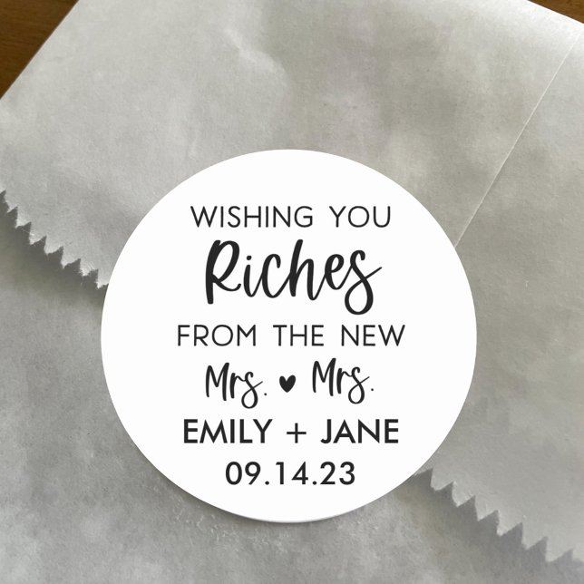 Adesivo Favor de Bilhete de Loteria Personalizado LGBTQ (Criador carregado)