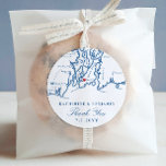 Adesivo Favor de Casamento do Marinho de Mapa da Ilha Newp<br><div class="desc">Estas selas de cartazes de cartografia de Newport, Rhode Island são perfeitas para embalagens de biscoitos de casamento, bolsas a favor, envelopes ou presentes de boas-vindas para o seu casamento de Narragansett Bay. Mova o coração clicando em "Editar usando a ferramenta design" em "Personalizar". Quer se casem em Belle Mer,...</div>