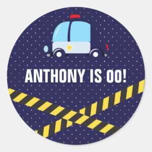 Adesivo Favor de Convidado da Festa de aniversário tematiz