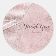 Favor de festa brilhante de cristal de vidro rosa