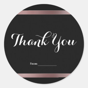 Adesivo Favor de festa Rosa Dourado Rosa Malva