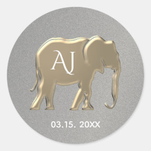 Adesivo Favor de Prata e Casamento Dourado