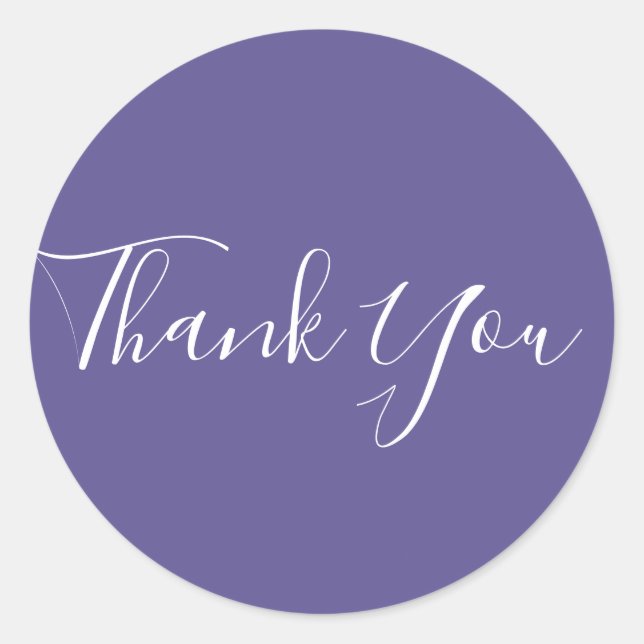 Adesivo Favor do Glam Chic 2018 - Púrpura Ultra Violeta (Frente)