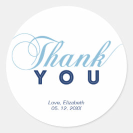 Adesivo Favor do Partido Obrigado Sticker, Chá de fraldas