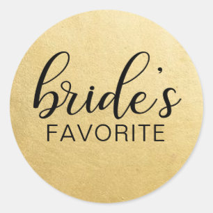 Adesivo Favores FAVORITOS do presente de casamento da