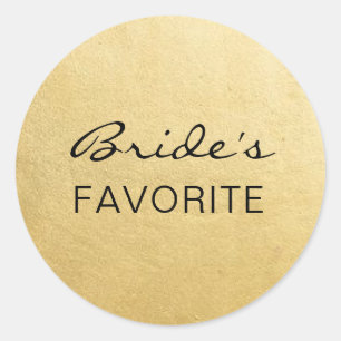 Adesivo Favores FAVORITOS do presente de casamento da
