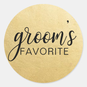 Adesivo Favores FAVORITOS do presente de casamento do