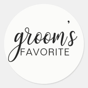 Adesivo Favores FAVORITOS do presente de casamento do