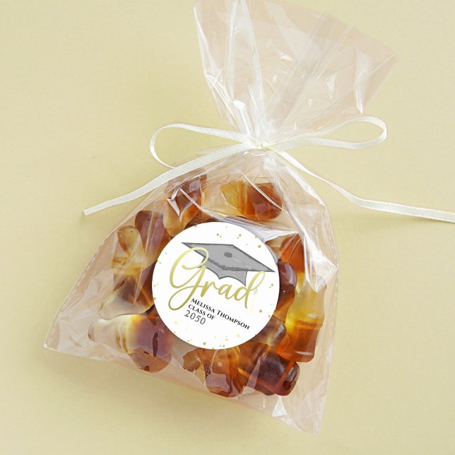 Adesivo Favorito Personalizado de Script de Graduação Dour (Criador carregado)