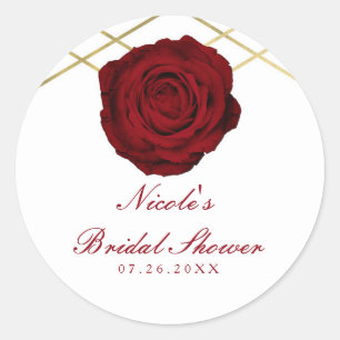 Adesivo Favorito Personalizado Elegante Floral Elegante pa