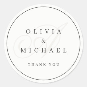 Adesivo Favoritos clássicos do casamento vintage de caligr