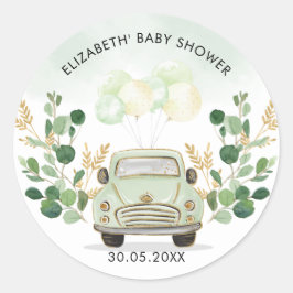 Adesivo Favoritos de Viagem de Aventura Greenery Gold