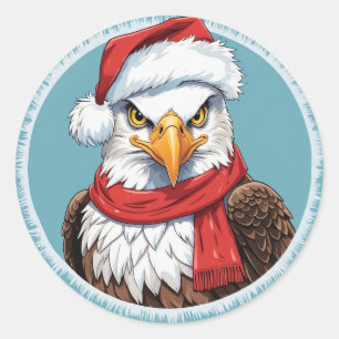Adesivo Favoritos Engraçados de Natal Animal - Águia 2