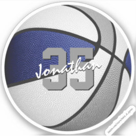 Adesivo favoritos para festas da equipe de basquetebol da 