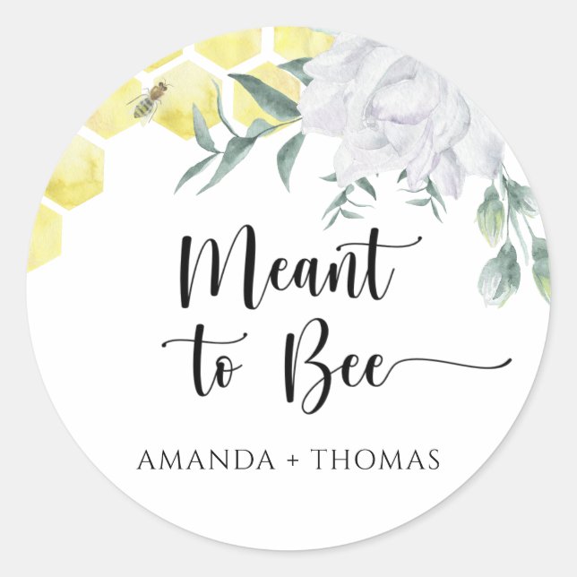 Adesivo Favos - Destinados a ser (Frente)