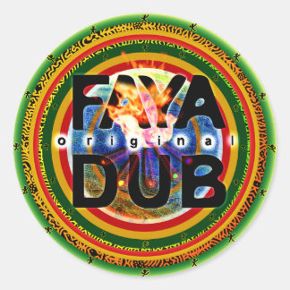 Adesivo Faya Dub Stickers