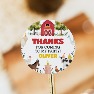 Adesivo Fazenda Atalhos de Aniversário