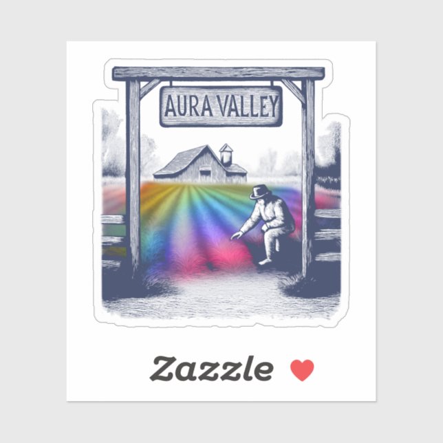 Adesivo Fazenda Aura Valley (Folha)