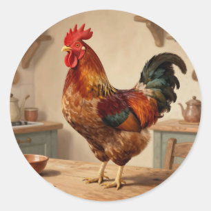 Adesivo Fazenda da Galinha Orgulhosa Cozinha