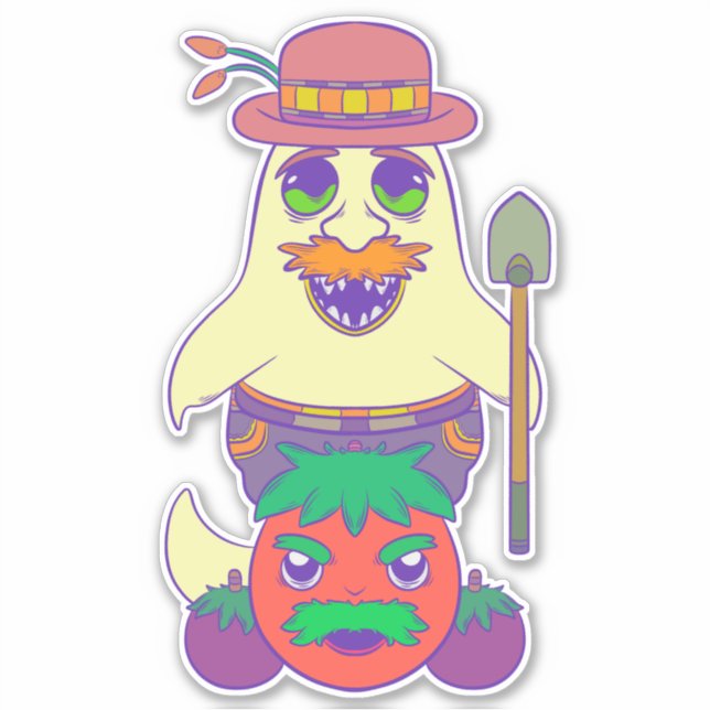 Adesivo Fazendeiro Fantasma (Frente)