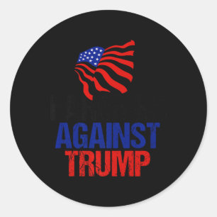 Adesivo Fazendeiros contra Trump Anti Donald Trump America