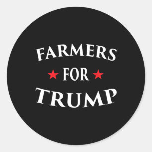 Adesivo Fazendeiros Para Trump Fazenda Rancho Trator Voar