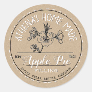 Adesivo Fazendeiros vencem Apple Pie White em Kraft