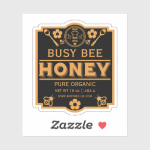 Adesivo Fazendeiros vendem Honey Jar