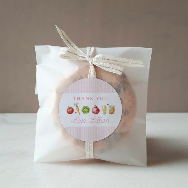 Adesivo Fazendeiros vendem legumes (Criador carregado)