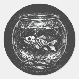 Adesivo "Fazendo Bem" - Peixe Dourado por BurnsInHell