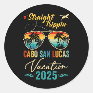 Adesivo Fazendo Viagens Retas Cabo San Lucas 2025 Família