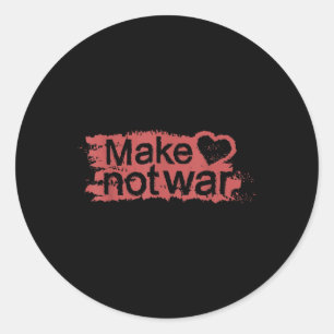Adesivo Fazer Amor Não Guerra - Fazer Amor, Não Guerra