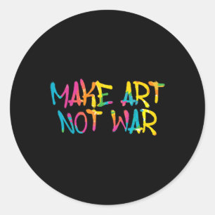 Adesivo Fazer Arte Não Guerra Desenho De Arte Da Rua Spray