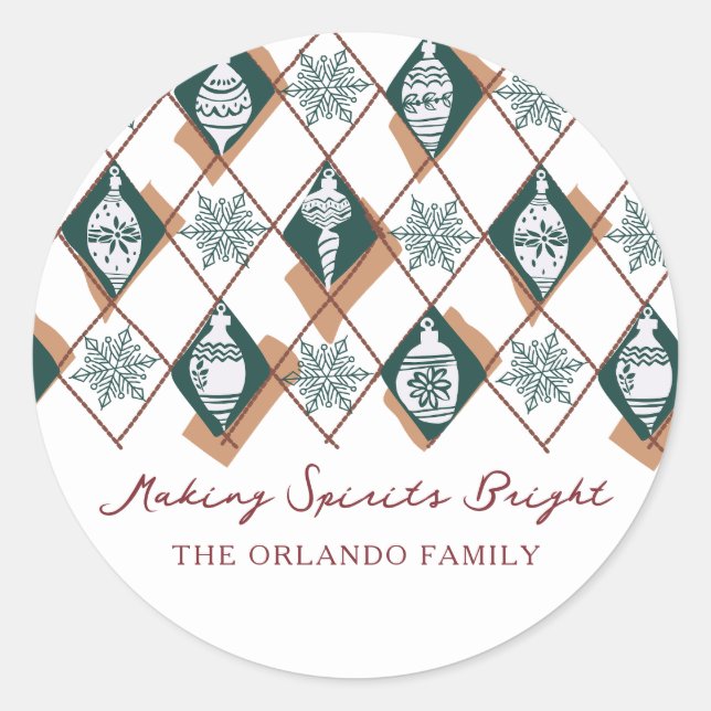 Adesivo Fazer Espirita Férias Verdes Brilhantes Baking (Frente)