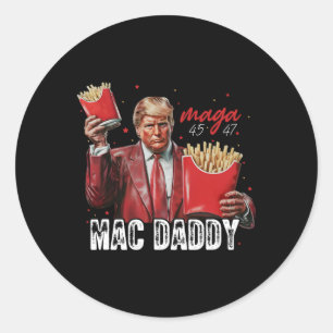 Adesivo Fazer Mac Trump Fries Mega Donald Trump 202