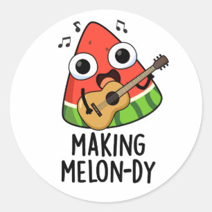Adesivo Fazer Melon-dy Funny Melon Pun