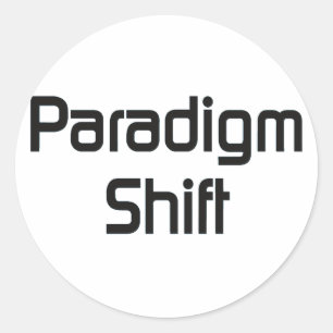 Adesivo FB do deslocamento do paradigma