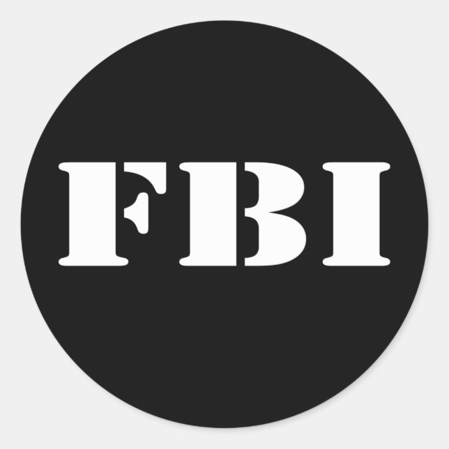 ADESIVO FBI (Frente)