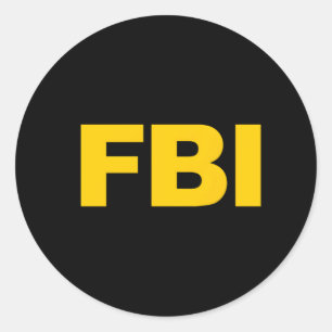 Adesivo Fbi