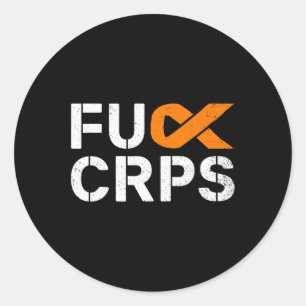 Adesivo Fck Crps Consciência Rsd Laranja Guerreiro de Fita