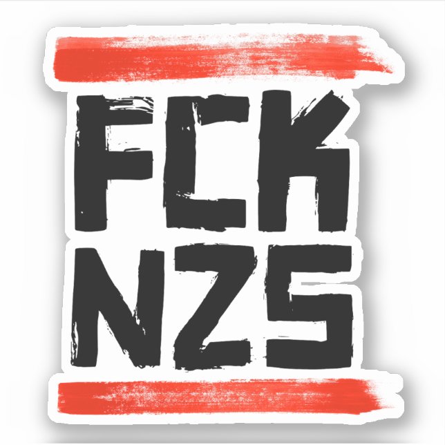 ADESIVO FCK NZS (Frente)