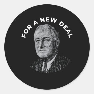 Adesivo Fdr New Deal Democrat Franklin Delano Roosevelt Ne
